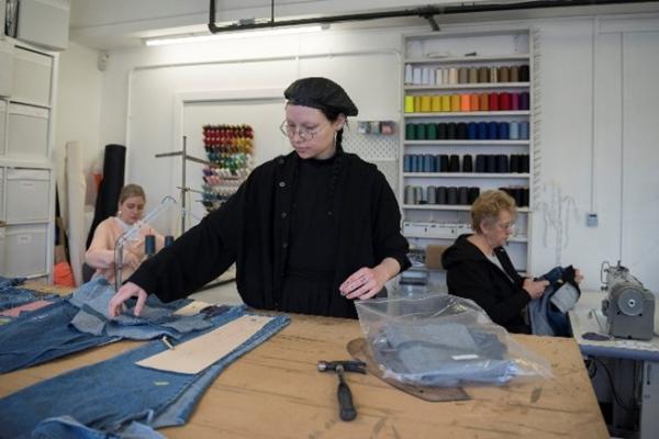 Making jeans